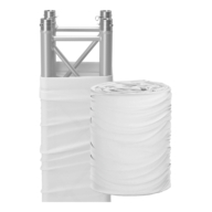 FORTEX Truss Stretch Cover voor 30 serie vierkant Rol 30 meter sleeve wit