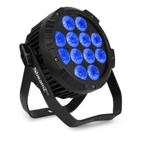 BeamZ WBP1212IP aluminium accu LED par RGBAW-UV - 12x 12W