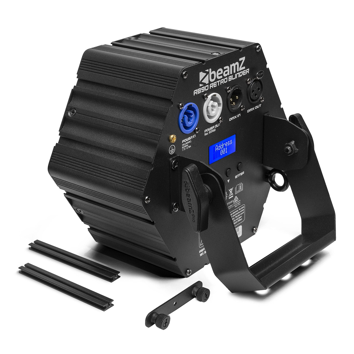 BeamZ RB90 Retro Blinder 3x30W LED RGBA BeamZ RB90 Retro Blinder 3x30W LED RGBA