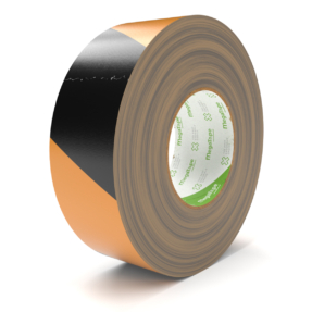 MegaTape MCT 300 Gaffa tape - 50m op rol 50 mm geel/zwart