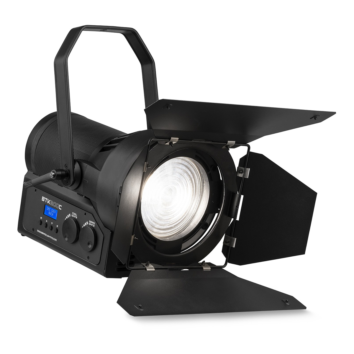 BeamZ Professional BTK200C LED Fresnel Spot handmatige zoom - CW/WW - 200W BeamZ Professional BTK200C LED Fresnel Spot handmatige zoom - CW/WW - 200W