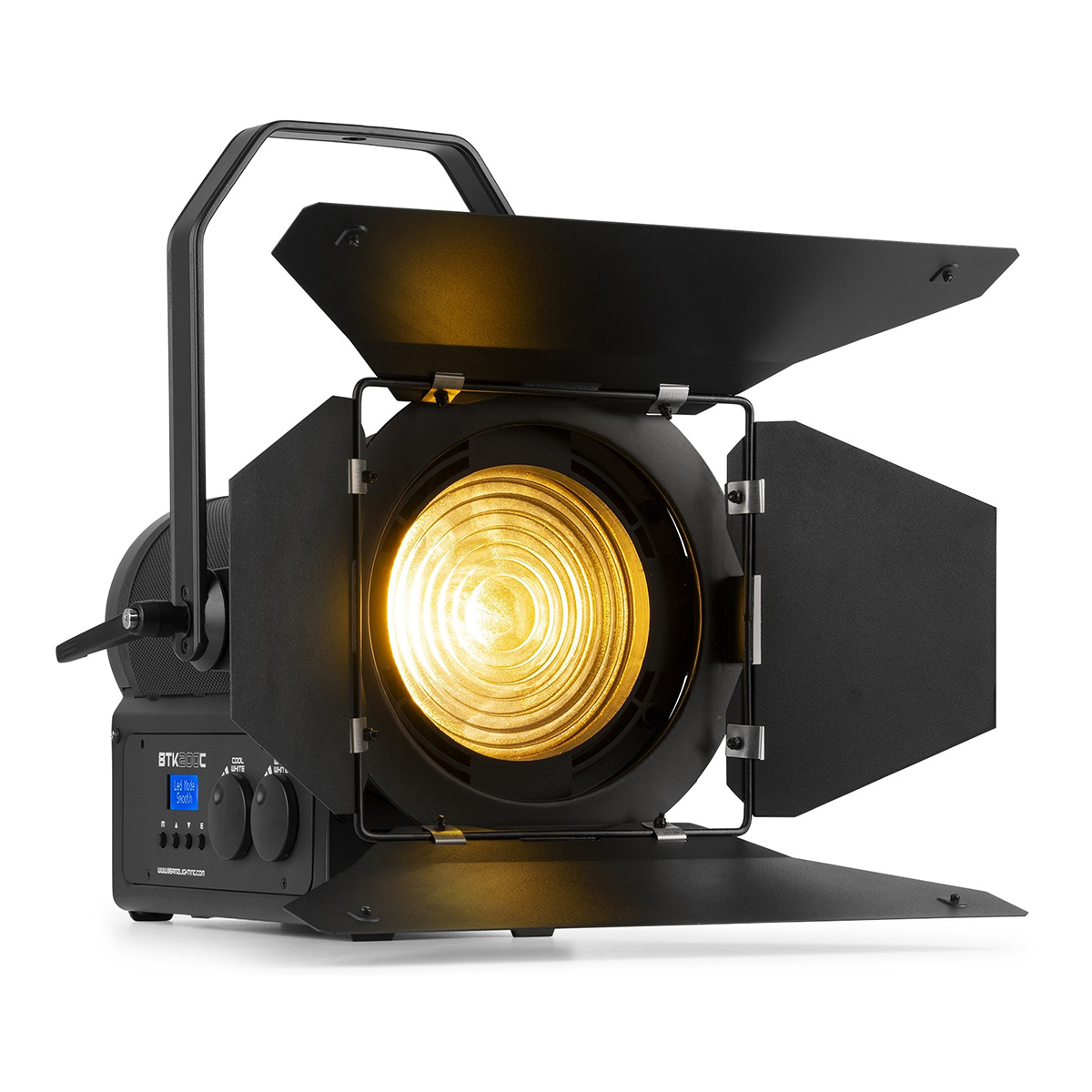 BeamZ Professional BTK200C LED Fresnel Spot handmatige zoom - CW/WW - 200W BeamZ Professional BTK200C LED Fresnel Spot handmatige zoom - CW/WW - 200W