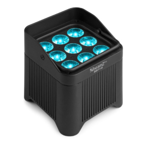 BeamZ Professional BBP48 accu uplight met 9x 12W LED’s - IP65 Waterdicht - RGBWA-UV