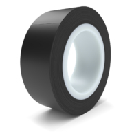 MegaTape UT7 PVC tape - 10 m op rol 19 mm zwart