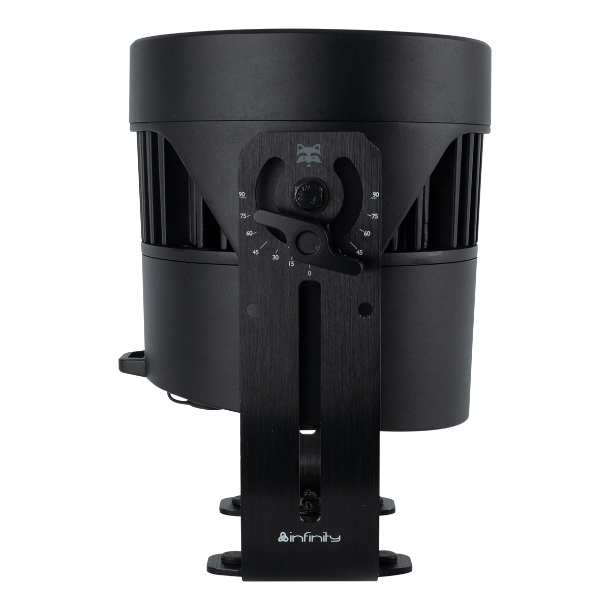 Infinity Raccoon P7/7 Professionele RGBCALDB Par Can - IP65 Infinity Raccoon P7/7 Professionele RGBCALDB Par Can - IP65