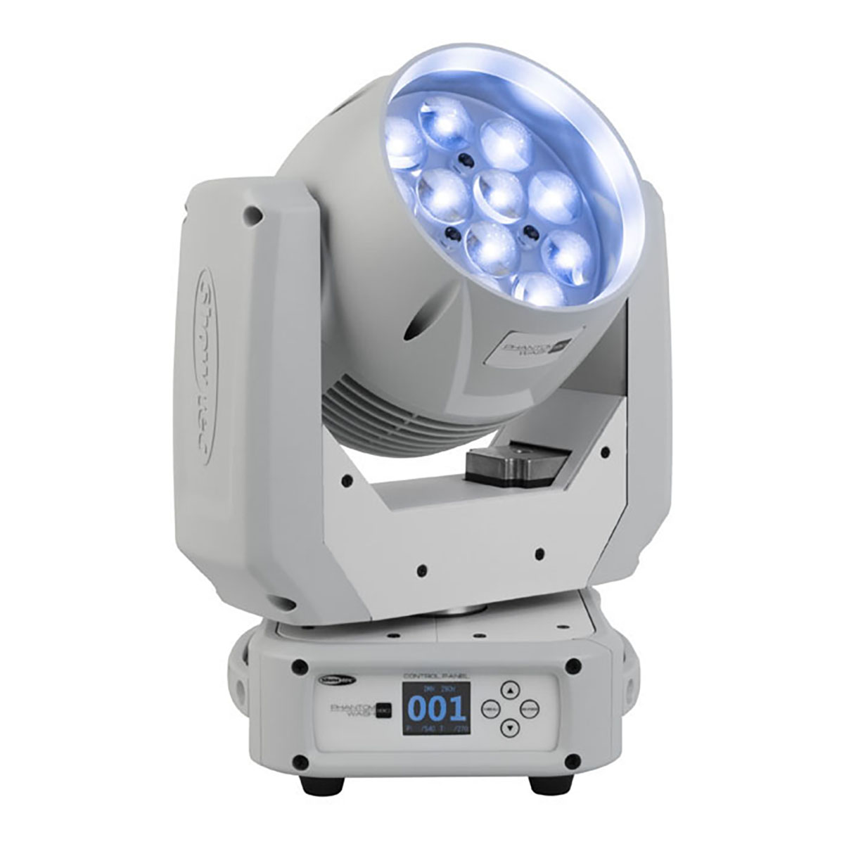 Showtec Phantom 180 Wash 180 W RGBW LED Wash Moving Head - Wit Showtec Phantom 180 Wash 180 W RGBW LED Wash Moving Head - Wit