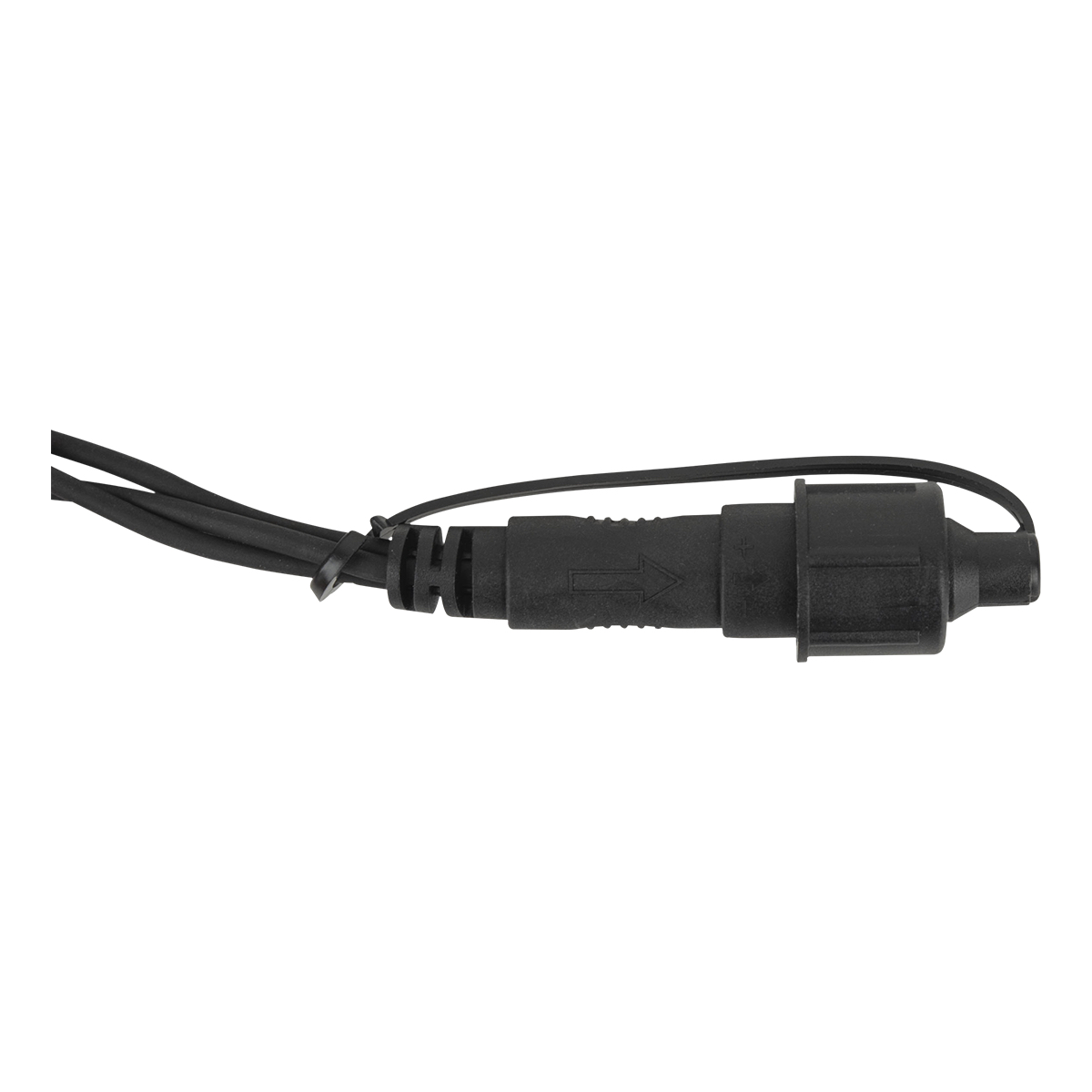 Showtec LED Rubber Static String Light WW Zwart - 100 LED's - 10 m Showtec LED Rubber Static String Light WW Zwart - 100 LED's - 10 m