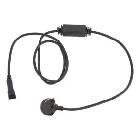 Showtec Power Cable for LED String / Icicle Zwart - UK BS13 plug