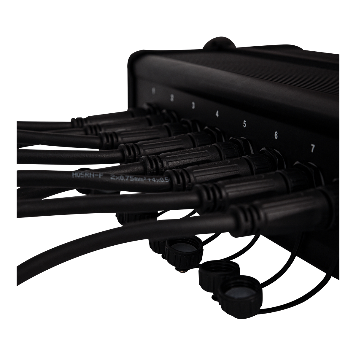 Showtec Octostrip FLEX Set - 1 m Set met 8x 27 W Octostrips + controller Showtec Octostrip FLEX Set - 1 m Set met 8x 27 W Octostrips + controller