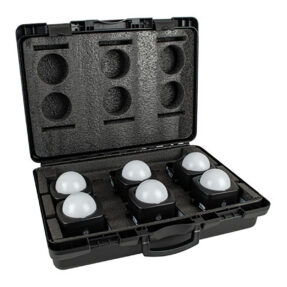 Showtec Case for 6x EventDOT 15 Inclusief accessoire ruimte