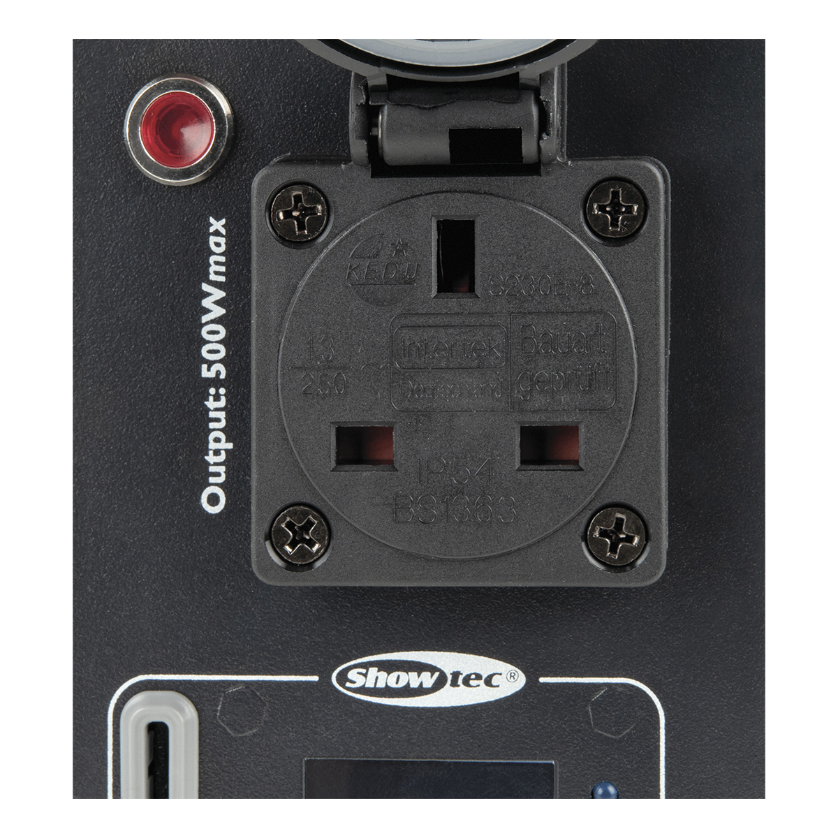 Showtec TED Pack Single BS13 1-Kanaals dimmer pack - UK Output Showtec TED Pack Single BS13 1-Kanaals dimmer pack - UK Output