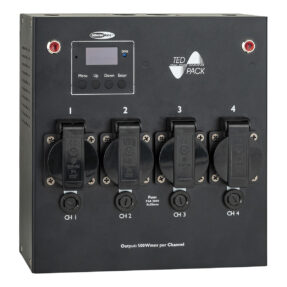 Showtec TED Pack CEE 7/5 4-Kanaals dimmer pack - UK Outputs