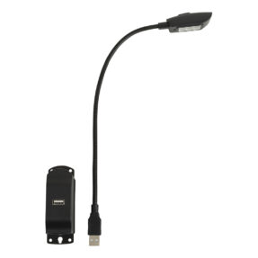 Showgear Mini Light USB RGB Magnetische montagevoet met ingebouwde accu