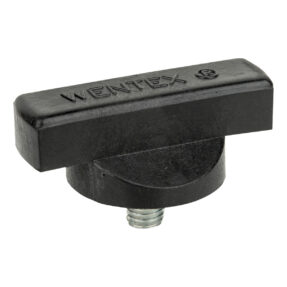 WENTEX® Rotary Knob for Drape Support M10 x 12 mm - zwart