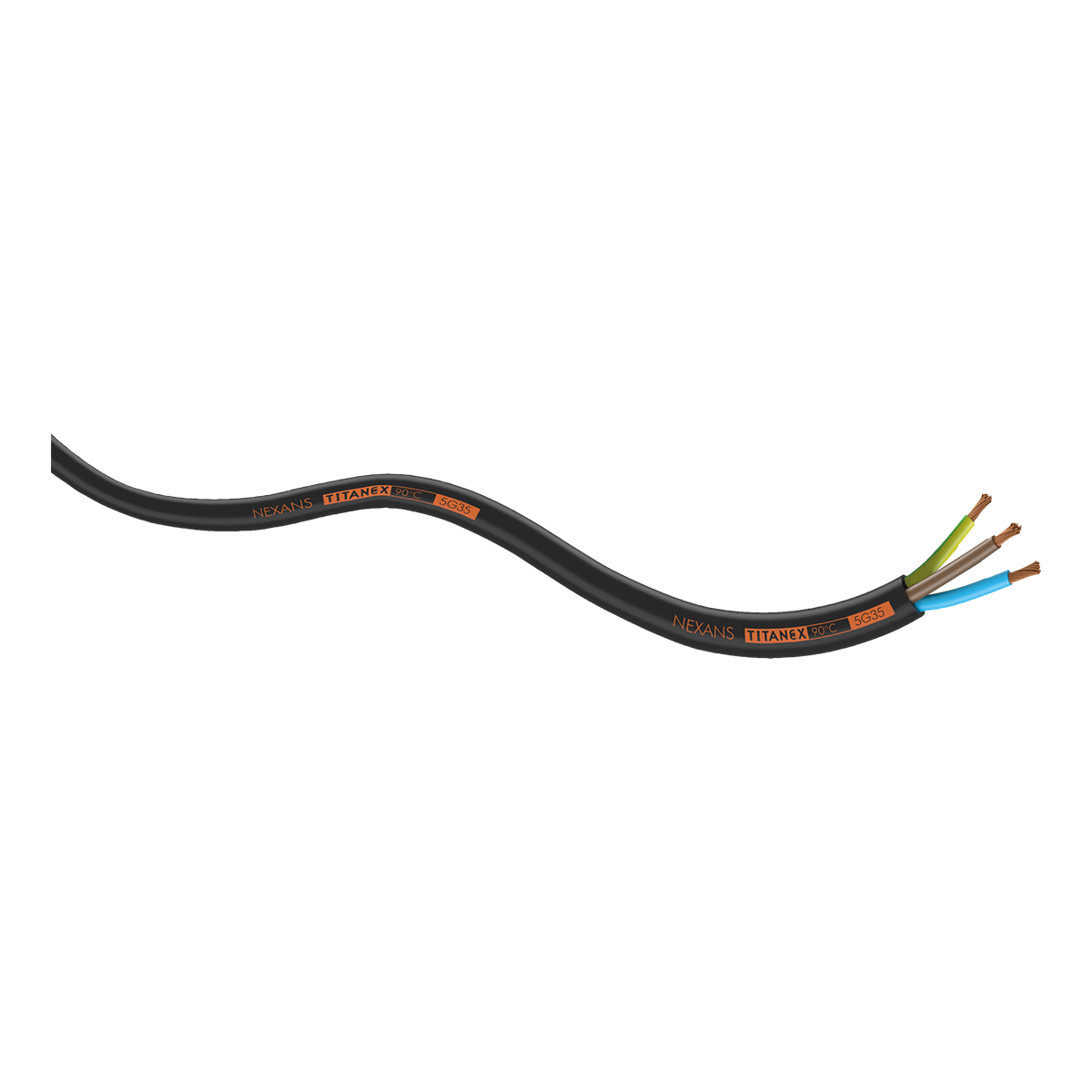 TITANEX® H07RN-F Stroomkabel 3x 2,5mm² - Flexibel Neopreen 100 Meter Rol TITANEX® H07RN-F Stroomkabel 3x 2,5mm² - Flexibel Neopreen 100 Meter Rol