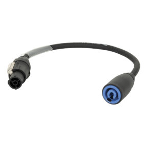 DAP powerCON Out to powerCON TRUE1 Male Adapter 0,25 m