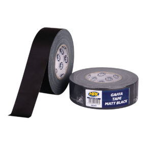 HPX Gaffer Tape Matzwart, 48 mm x 50 m