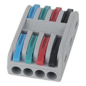 Showgear Cable Connector 4-pin RGB - Tot 16 A / 250 V