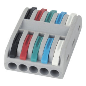 Showgear Cable Connector 5-pin RGBW - Tot 16 A / 250 V