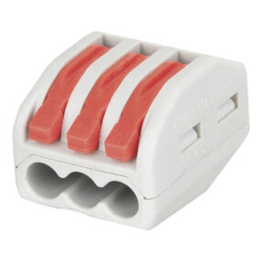 Showgear Cable Terminal - 3-way Kleurcodering - Rood