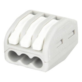 Showgear Cable Terminal - 3-way Kleurcodering - Wit