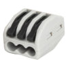 Showgear Cable Terminal - 3-way Kleurcodering - Zwart