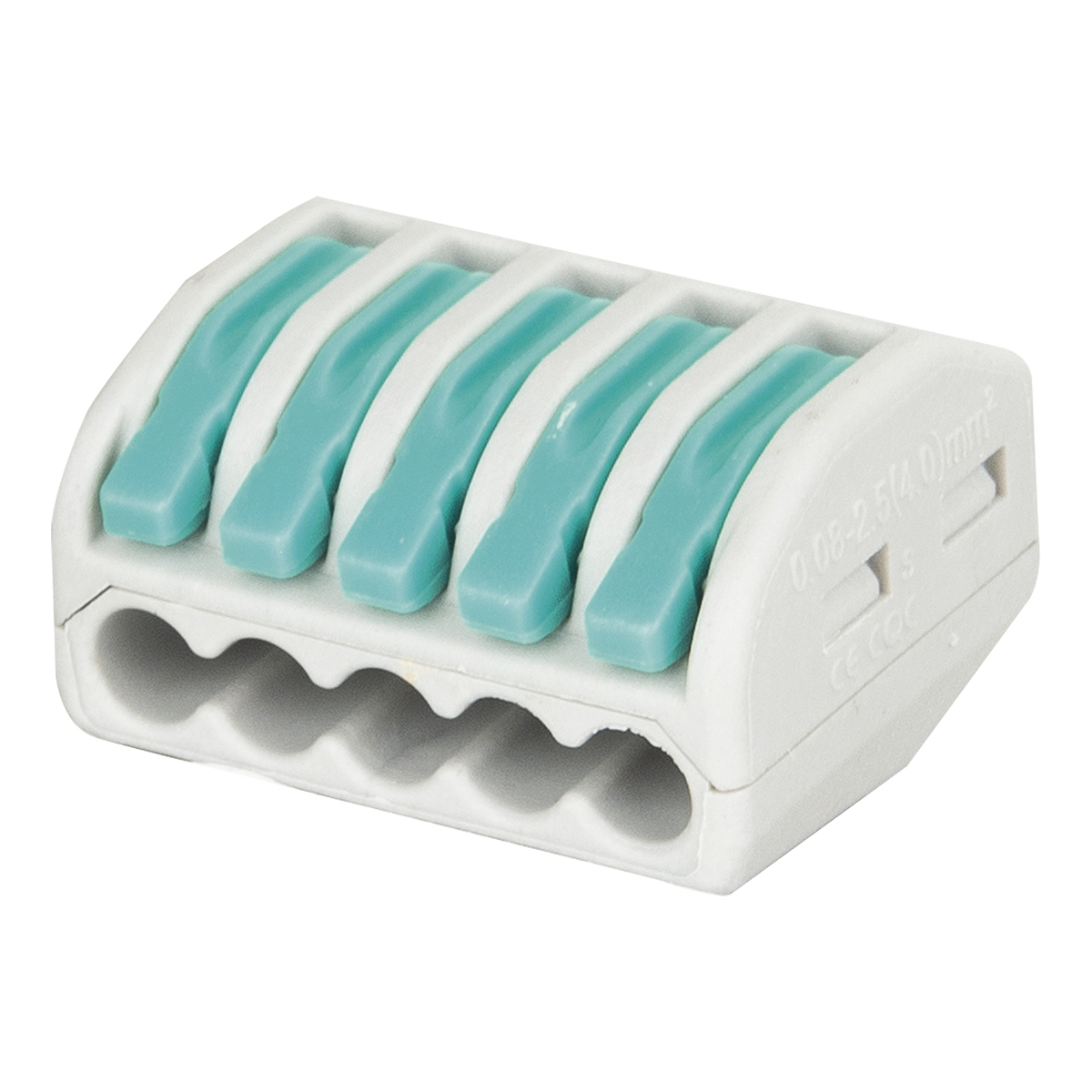 Showgear Cable Terminal - 5-way Kleurcodering - Groen Showgear Cable Terminal - 5-way Kleurcodering - Groen