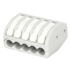 Showgear Cable Terminal - 5-way Kleurcodering - Wit