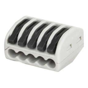 Showgear Cable Terminal - 5-way Kleurcodering - Zwart