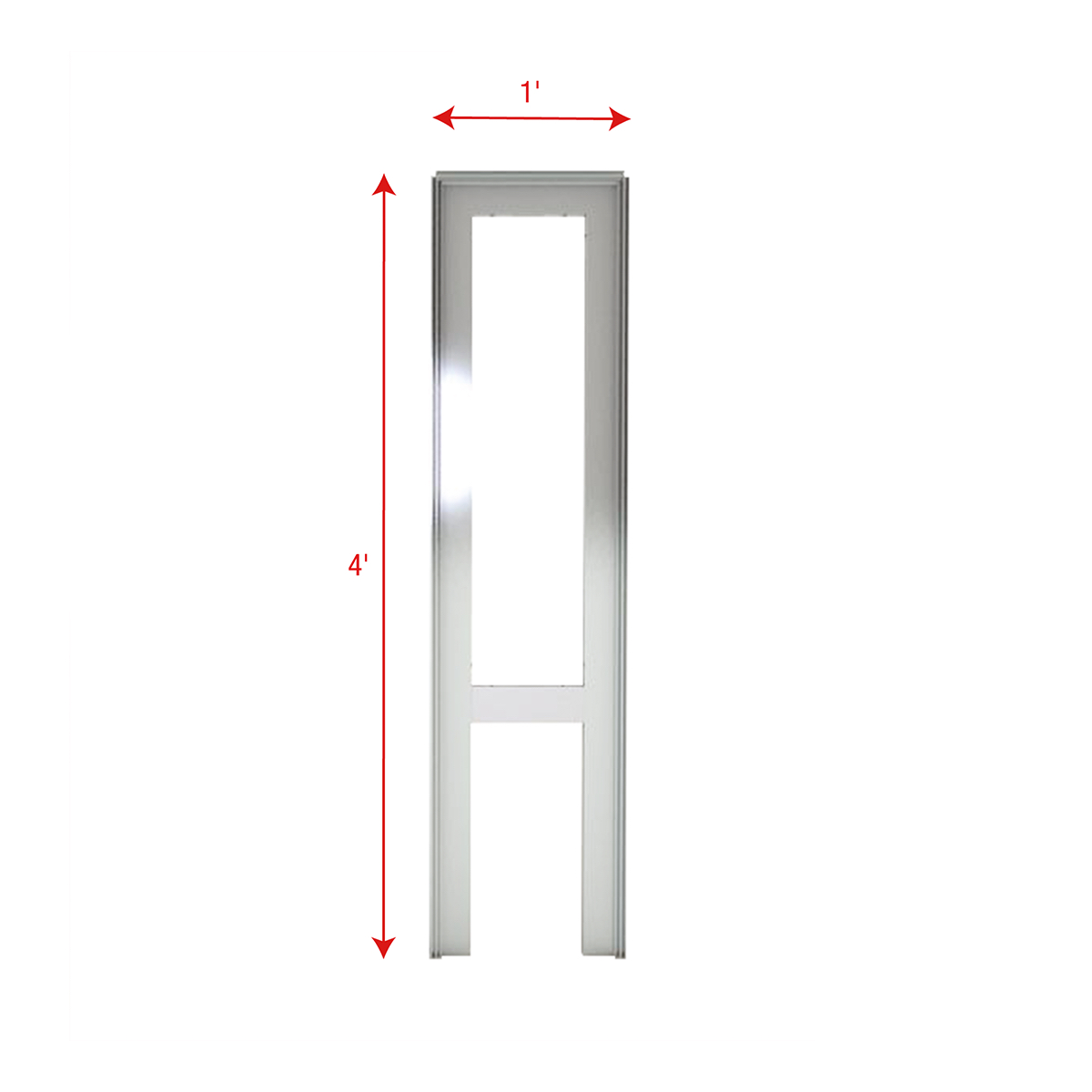 WENTEX® SET Frame - A Module 4' x 1' (HxB) WENTEX® SET Frame - A Module 4' x 1' (HxB)