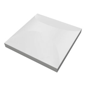 WENTEX® 3D Deco Panel SEG Stretch Cloth Voor 3D Deco Panel - Wit - 4' x 4'