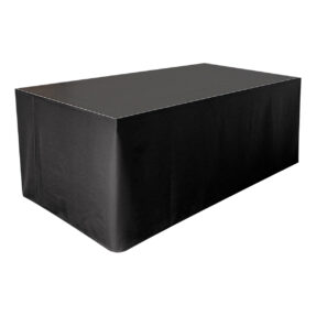 WENTEX® Stage Skirt MCS 8.85 oz/yd² Zwart - 25' x 24" (B x H) - ongeplooid