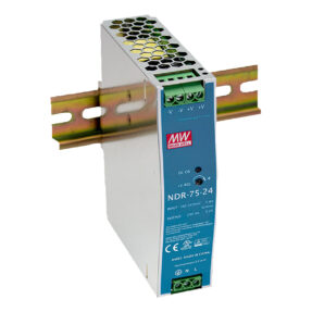 Meanwell DIN Rail Power Supply 75 W/24 V DC Mean Well NDR-75-29