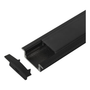 Artecta Profile Pro 1 Recessed Lengte: 2m - zwart
