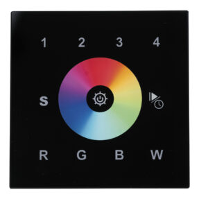 Artecta Play-XV Wall Panel RGBW Wi-Fi-DMX Zwart 4 zones
