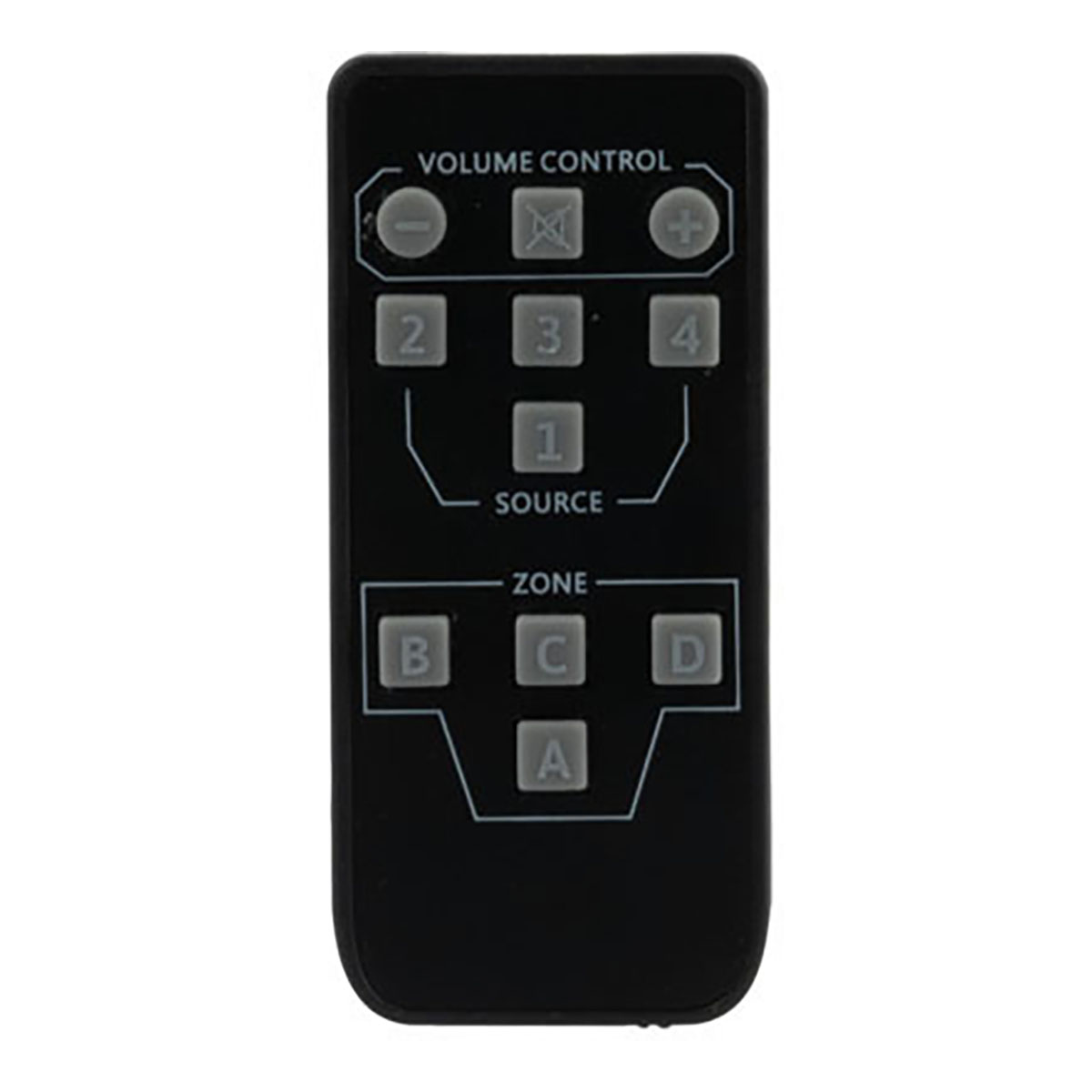 DAP SC-5.2 Source Control Stereo audiobronselector en volumeregeling DAP SC-5.2 Source Control Stereo audiobronselector en volumeregeling