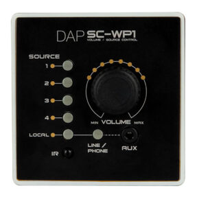 DAP SC-WP1 Wandpaneelafstandsbediening voor SC-5.2 Source Control - Wit
