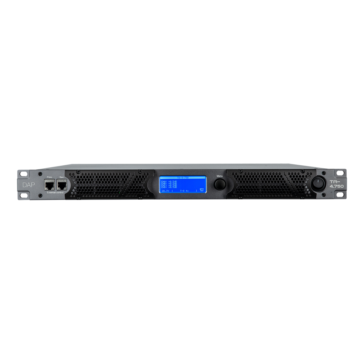 DAP TA-4.750 4x 750 W touring-versterker met DSP DAP TA-4.750 4x 750 W touring-versterker met DSP