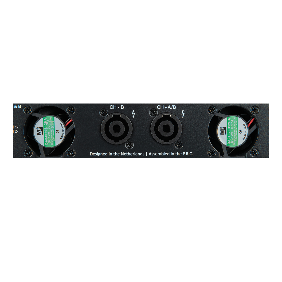 DAP SI-2.1200 2x 1200 W installatieversterker DAP SI-2.1200 2x 1200 W installatieversterker