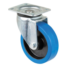 Showgear Swivel Blue wheel 160 mm - zonder rem