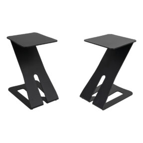Showgear Table Monitor Z-Stand Twee studiomonitor speaker tafelstatieven - zwart