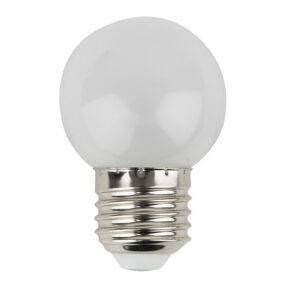 Showgear G45 LED Bulb E27 1 W - warm wit - niet-dimbaar - frosted