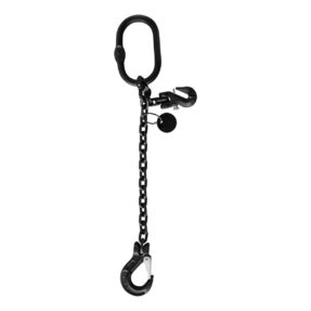 ELLER® Chainclutch Stelketting met geborgde inkorthaak 8 mm ketting - 1 m