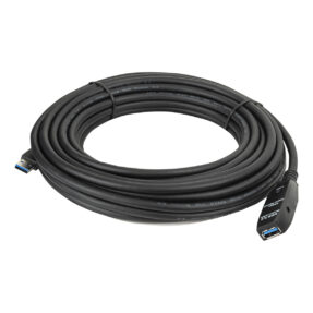 DAP USB 3.0 Active Extension Cable black, male - female 15 m - zwart - male - female