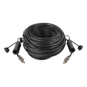 DAP Armoured HDMI 2.1 AOC 8K Fibre Cable 15 m - Gepantserd - verguld