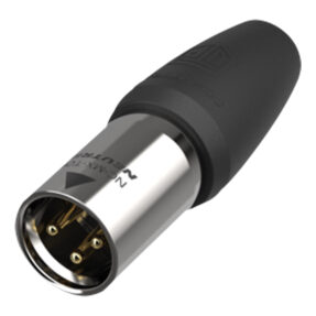 Neutrik® NC3MX1-TOP XLR 3P Connector male TOP Vergulde contactpunten - roestvrij stalen behuizing