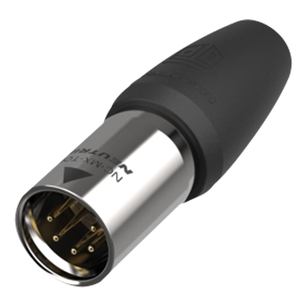 Neutrik® NC5MX1-TOP XLR 5P Connector - male TOP Vergulde contactpunten - roestvrij stalen behuizing Neutrik® NC5MX1-TOP XLR 5P Connector - male TOP Vergulde contactpunten - roestvrij stalen behuizing