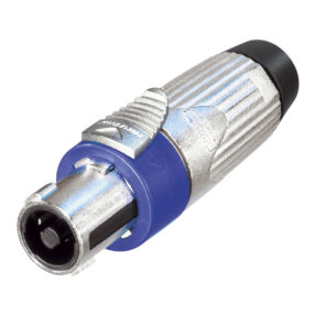 Neutrik® NLT4FXX speakON 4P - female Zilver/blauw