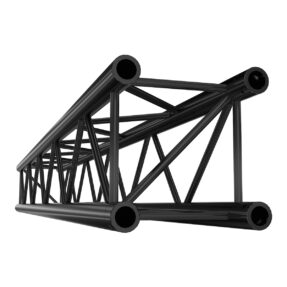 Milos Pro-30 Square P Truss - Straight QTB2500 - 2500 mm - black - P