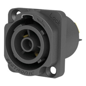 SEETRONIC Power Pro True Outlet Chassis Connector - Female - D-Size 20 A netstekker met vergrendeling